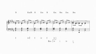 Chopin Piano Prelude Op 28 No 12 Harmonic Analysis [upl. by Iret]