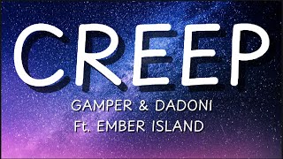 Creep  Gamper amp Dadoni ft Ember Island Lyrics [upl. by Halet867]