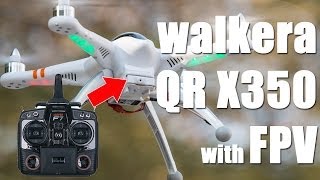 Walkera QR X350 GPS Drone with FPV 24Ghz RTF Edition  HeliPalcom [upl. by Penelopa394]