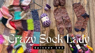 Episode 202  Im just doing it I am casting on all the socks 🧦 [upl. by Lucilia]