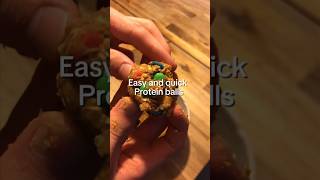 MampMs Protein BALLS protein shortvideo shorts snack viral easy [upl. by Irrak751]