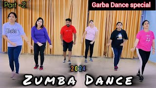 30mins GARBA Dance Workout  Easy Steps  Exercise to Lose weight 35kgs  Zumba Dance  zumba 🔥 [upl. by Revart]