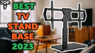 7 Best TableTop TV Stand 2023  Top 7 Universal TV Stands Base in 2023 [upl. by Silyhp]