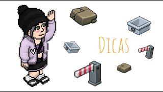 Habblet  Melhores mobis pra usar em construções  HABBO [upl. by Lytsyrk]