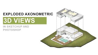 Exploded Axonometric Illustration by Urban Design Lab [upl. by Aikemehs320]