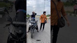 1st gear me 160 jaati hai meri bike🔥😱  iska halat khrb hogya sunn kar🤡 shorts viralvideo [upl. by Yremogtnom]