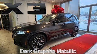 NEW ARRIVAL 2023 X3 xDrive30i Dark Graphite Metallic M Sport [upl. by Treacy56]