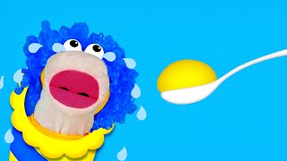 Mommy Mommy give me Yummy with Puppets  D Billions Kids Songs [upl. by Eeleimaj]