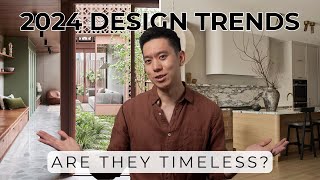 Interior Design Trends 2024 amp How To Use Trends In A More Timeless Manner [upl. by Tyika]