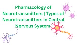 Neurotransmitters  Types of Neurotransmitter in Central Nervous System  Neurotransmission in CNS [upl. by Arlon452]