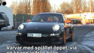 Ferrita Porsche GT3 RS bänkning  raka rör [upl. by Arvonio860]