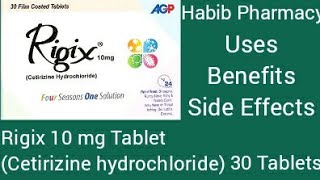 Rigix 10 mg Tablet uses in urdu  Rigix tablet Side Effects [upl. by Adnalay]