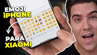 VOLTOU CORRE🏃ATIVE o EMOJI de iPHONE em QUALQUER XIAOMI AGORA [upl. by Sulamith]