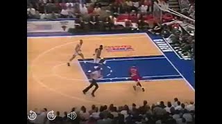 MICHAEL JORDAN Dunk on Ewing 1993 NBA ECF Bulls  Knicks [upl. by Natsreik11]