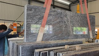 krishnagiri Granite factory  krishnagiri Granite Price list  krishnagiri Natural Granites Grey [upl. by Akemrehs]