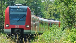 Verschiedene Züge bei Ebersberg Oberbayern [upl. by Thamora368]