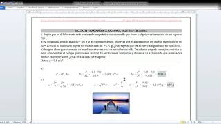 SELECTIVIDAD FÍSICA ARAGÓN 2020 SEPTIEMBRE Examen resuelto José Cuenca [upl. by Ytissac899]