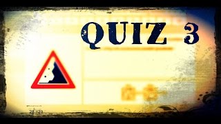 Quiz 3  PATENTE  ESAME DI TEORIA  Promosso con MRNICHILISTA [upl. by Olegna]