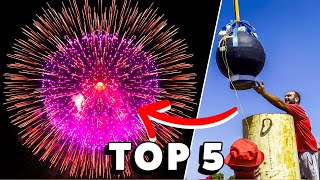 Top 5 BIGGEST amp BEST FIREWORKS Moments 20222023 [upl. by Mighell]