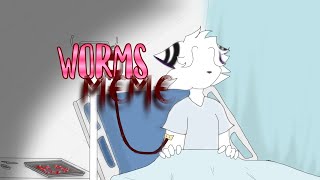 Worms meme contexto en la descripción xd  meme animation [upl. by Efar830]