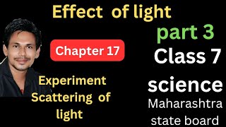 experiment scattering of light class 7 science chapter 17 effect of lightclass 7 science [upl. by Blane281]