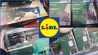 🔩👨🏻‍🔧LIDL BRICOLAGE ARRIVAGE PARKSIDE 11 JUILLET [upl. by Nnayd872]