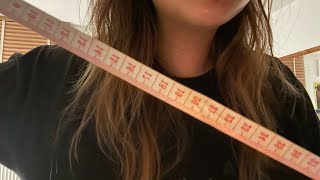 ASMR measuring you  custom fitting writing noises lofi [upl. by Eremihc]