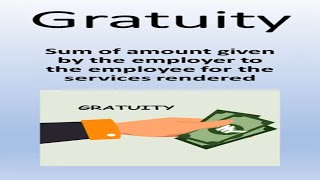 What is Gratuity [upl. by Koenraad856]