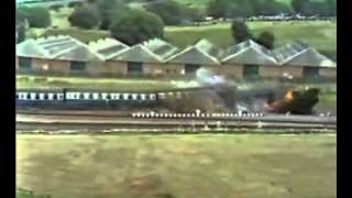 Nuclear Flask Train Crash Test BBC News 1984 [upl. by Portwine]