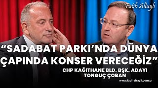 Kağıthane nasıl başa baş gidiyor  CHP Kağıthane Bld Bşk Adayı Tonguç Çoban amp Fatih Altaylı [upl. by Esenahs]