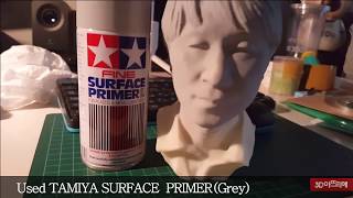 3D Printing  SURFACE PRIMER 서페이스프라이머 작업물 [upl. by Riley242]