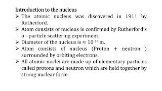 Introduction to Nucleus [upl. by Knapp]