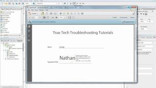 Signature Field Basics in Adobe LiveCycle ® [upl. by Yliram690]