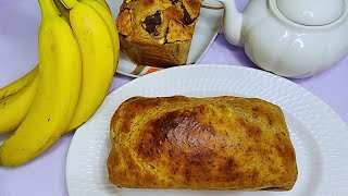 Baking Banana Bread with Simple Ingredients [upl. by Nossaj]