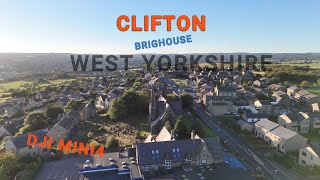 clifton brighouse village westyorkshire brighouse djimini4pro [upl. by Yrrum]