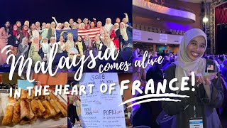 VLOG BESANÇON  UNVEILINGG THE BEAUTY OF MALAYSIA IN FRANCE  TOUR DE MONDE EN 80 PLATS [upl. by Norac]