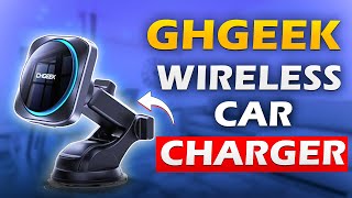 GET the BEST CHGEEK WIRELESS MAGSAFE CAR MOUNT CHARGER  BEST WIRELESS CHARGER Mount for 2024 [upl. by Dasie317]