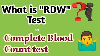 What is RDW in CBC Blood test Red cell distribution width Normal valueClinical ImportanceAnimated [upl. by Johm108]