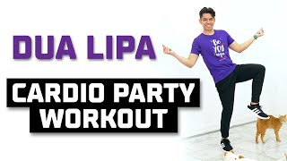 13 MIN DUA LIPA DANCE CARDIO PARTY WORKOUT • 1300 Steps • Beginner Friendly • Walking Workout 145 [upl. by Emmit]