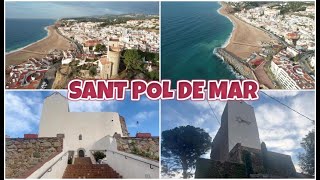 SANT POL DE MAR 🇪🇸 4K SPAIN 2024 [upl. by Cheney]