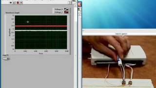 Analog Input with NI USB6211 [upl. by Ecnahc]