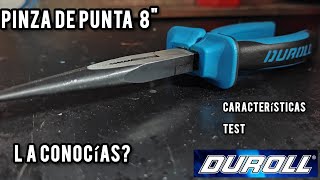 Pinza de punta DUROLL pliers tools [upl. by Nylrebmik547]