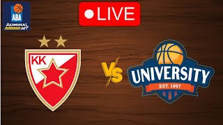 🔴 Live Crvena zvezda vs Studentski Centar  Live Play By Play Scoreboard [upl. by Jude]