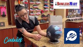 Ebonite Bowling Envision Pearl unboxing and first impressions [upl. by Nibuz]