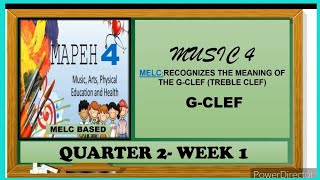 MAPEH 4 MUSIC  GCLEF [upl. by Elora374]