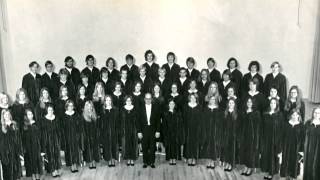 Thiel College Choir 1972 On This Day Earth Shall Ring [upl. by Attennod]