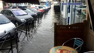 Images témoins  les inondations à BoulognesurMer [upl. by Daza]