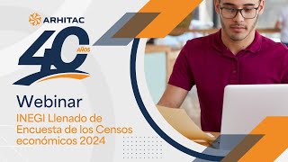 Webinar  INEGI Llenado de Encuesta de los Censos económicos 2024 [upl. by Nyvrem]