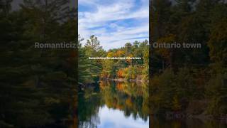 Fall in Bracebridge Ontario 🇨🇦ontario ontariocanada muskoka [upl. by Damick]