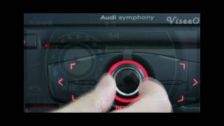 安裝藍芽免提於奧迪A4 A5 或Q5等Symphony III 或 Concert III系統車種  ViseeO Talk2CAN [upl. by Ettezzil480]